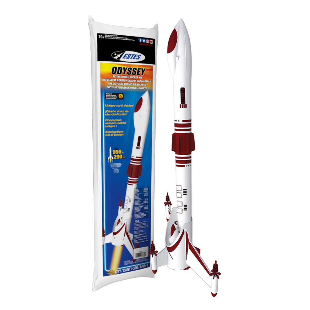Estes Odyssey® Model Rocket - Limited Re-Release Sci-Fi Adventure ...