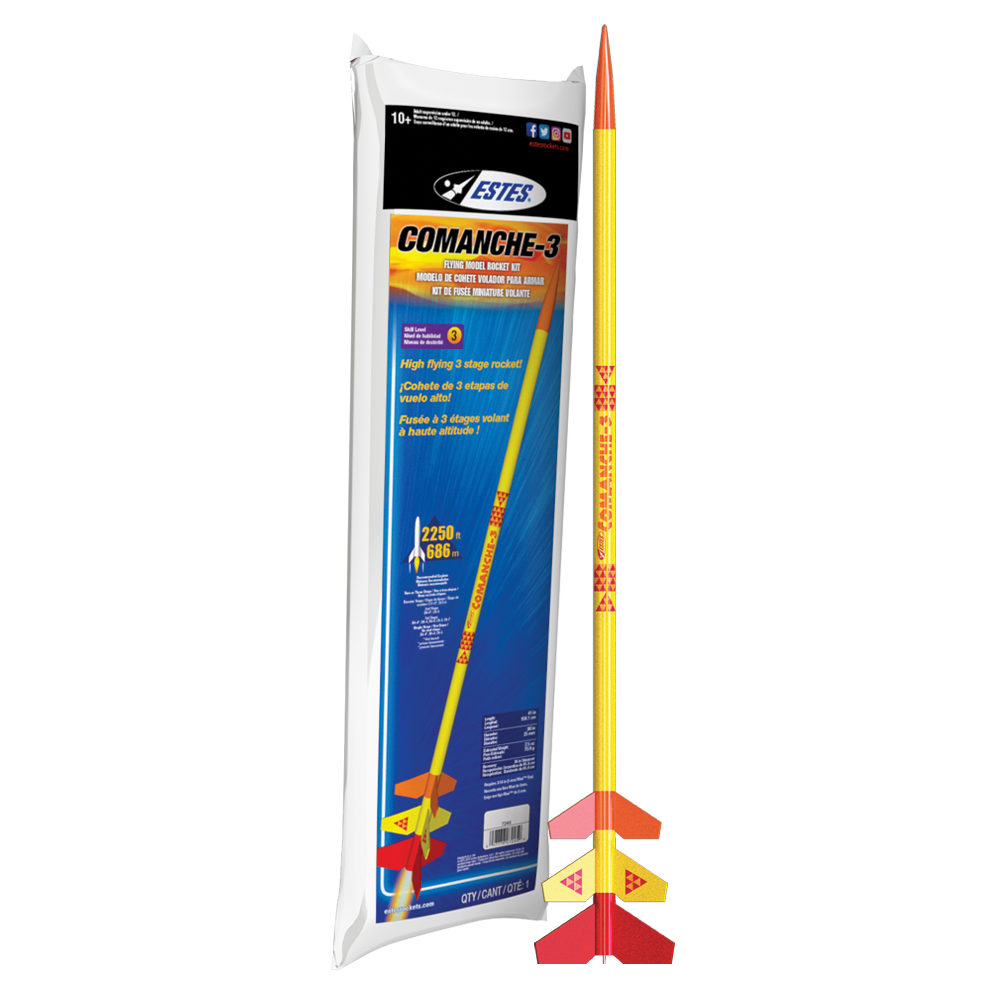 Multistage Model Rocket Kits - Advanced Two-Stage Rockets | Estes Rockets