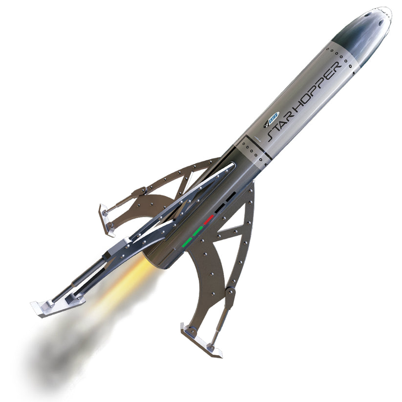 Star Hopper™ Rocket Kit - Retro UFO Inspired Snap-Together Rocket ...