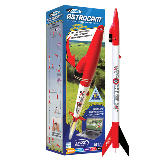 Estes 7308 Astrocam Box With Rocket