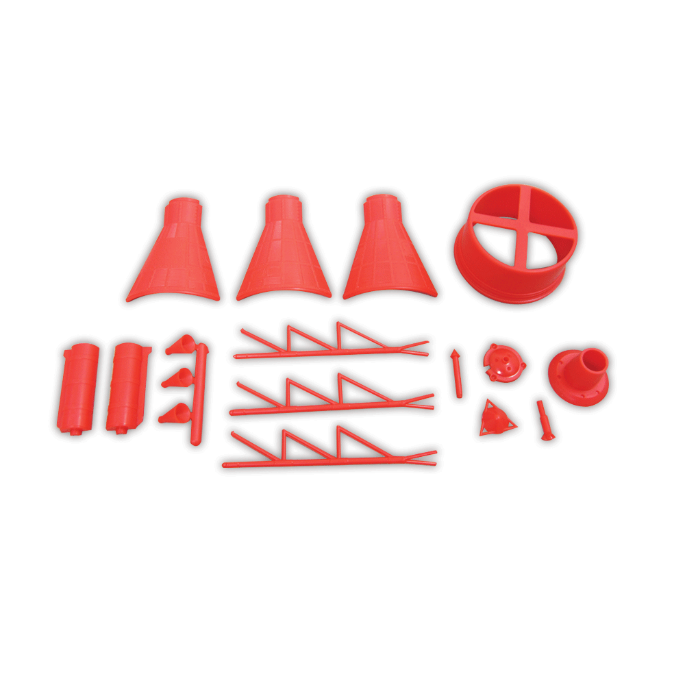 Estes Mercury Redstone Plastic Parts