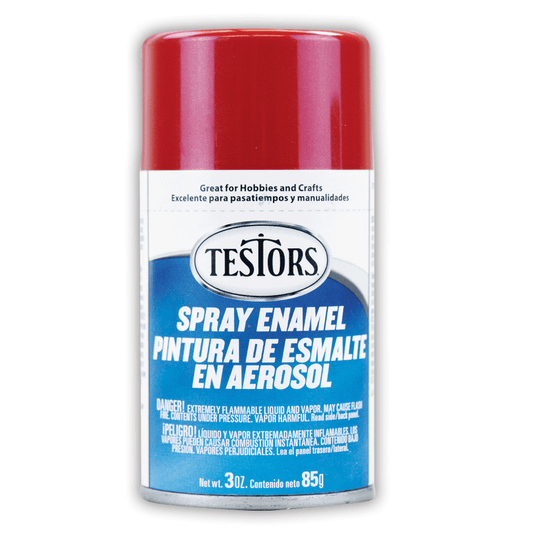 Testors Custom Red Metal Flake Gloss
