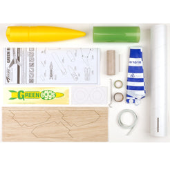 Green Eggs™ Model Rocket - Egg Loft Payload Rocket Kit | Estes Rockets
