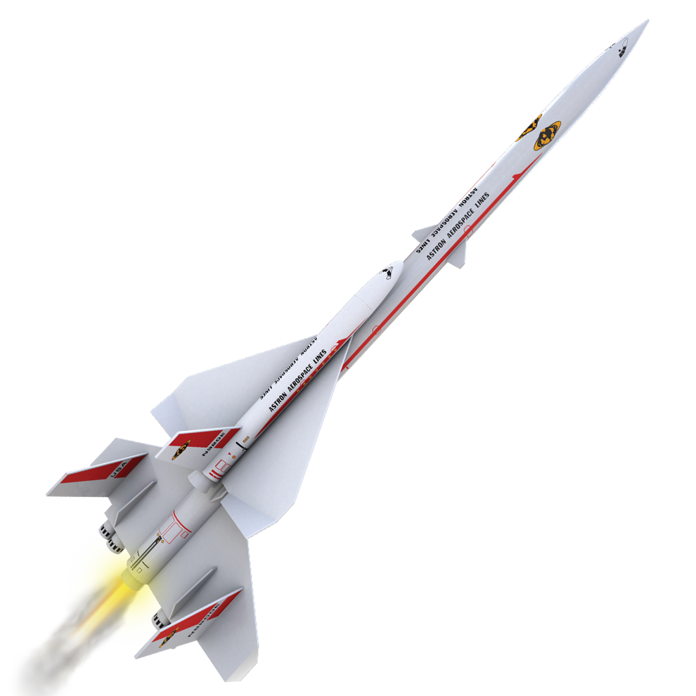 Super Orbital Transport™ Model Rocket Kit - Expert Build and Dual ...