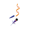 Estes Wizard Rocket Streamer Recovery